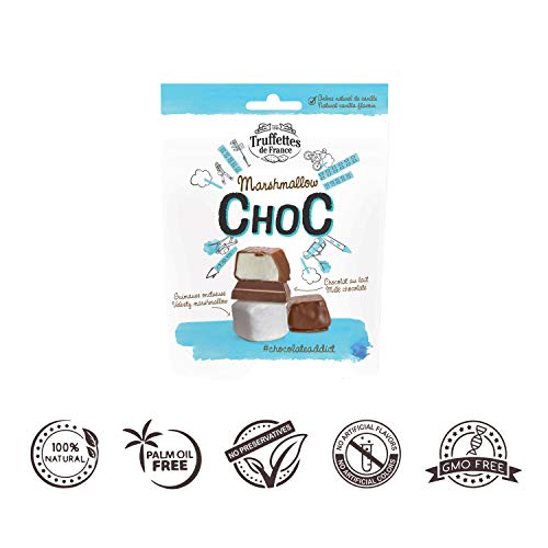 Truffettes de France Marshmallow Choc Milk Chocolate Covered