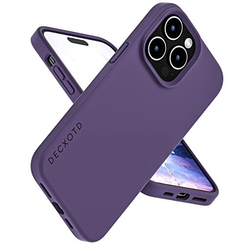 DECXOTD Designed for iPhone 14 Pro Case, Silicone Slim Shockproof