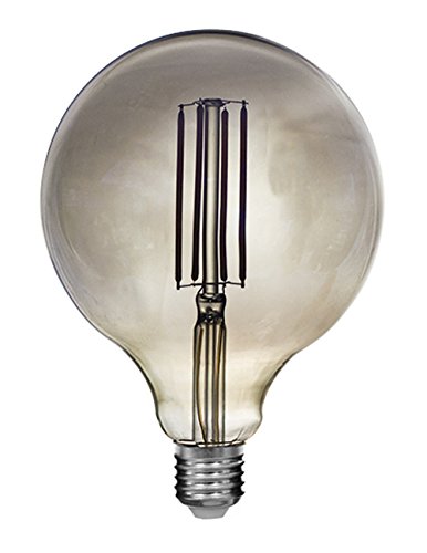 Laes Globe LED Filament Bulb E27, 4 W, Grey, 125 x 175 mm