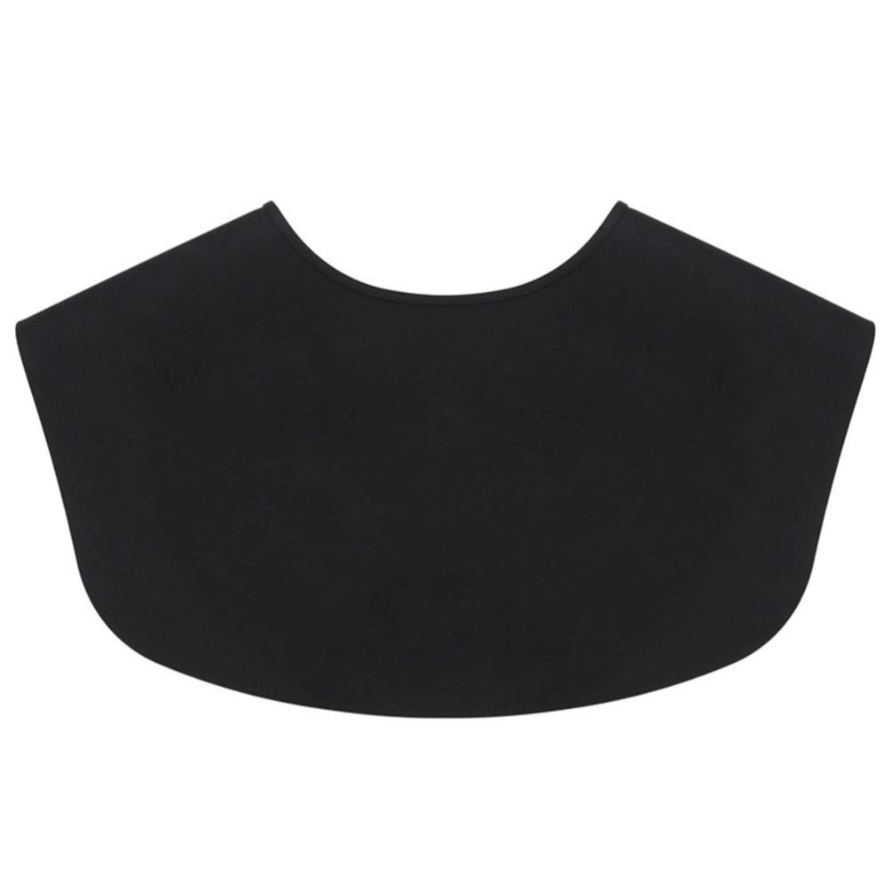 Minkissy Hair Cutting Collar, Black Rubber Neck Wrap Neck Guard Hair Salon Stylist Cutting Collar Salon Cape