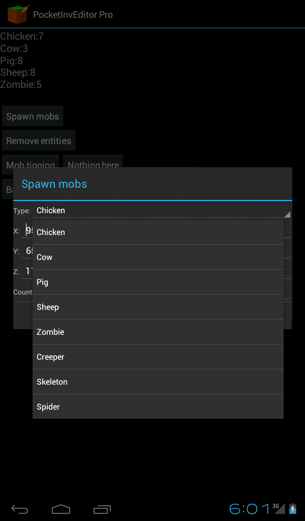 PocketInvEditor Pro