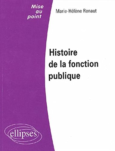 Histoire de la fonction publique