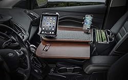 AutoExec AUE18311 GripMaster Car Desk Mahogany with