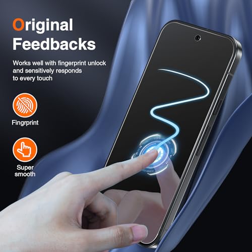 LK 2+2 Pack Screen Protector for Google Pixel 10 Pro XL, 2 Tempered Glass Screen Protector & Camera Lens Protector for 10 Pro XL, Support Fingerprint Unlock, HD Screen, Anti-Scratch, Easy Installation