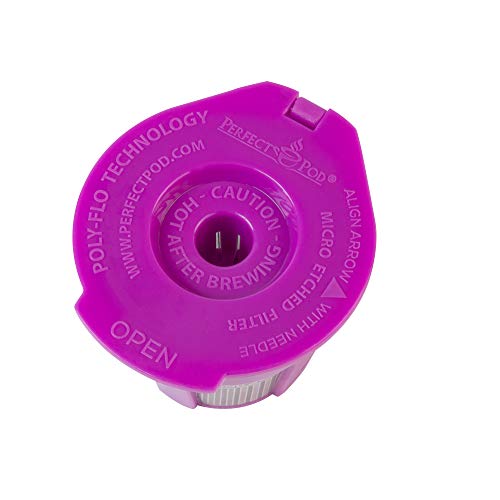 Cafe Fill Deluxe by Perfect Pod Reusable K Cup Coffee Pod Compatible