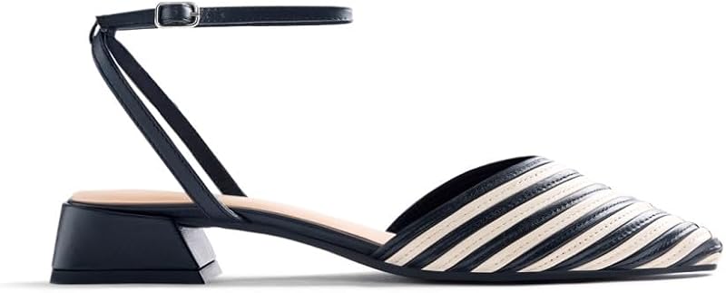 Clawson - Cinturino a T da Donna, Bianco Avorio, Taglia 36