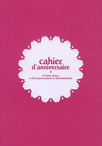Cahier d'anniversaire