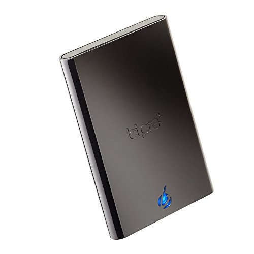 Bipra S3 2.5 inch USB 3.0 NTFS Portable External Hard Drive - Black (320GB)