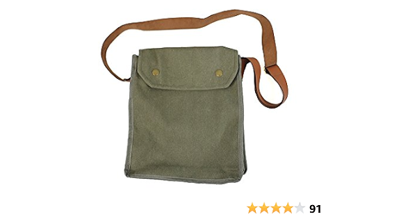 Amazon.com: Indiana Jones MK VII Bolsa de máscara de gas verde Indy Props  WWII : Ropa, Zapatos y Joyería