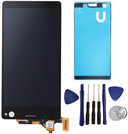 LCD Display Touch Screen Digitizer Glass Assembly Replacement with Tool Kit for Sony Xperia C4 E5303 E5306 E5333 E5343(Black)