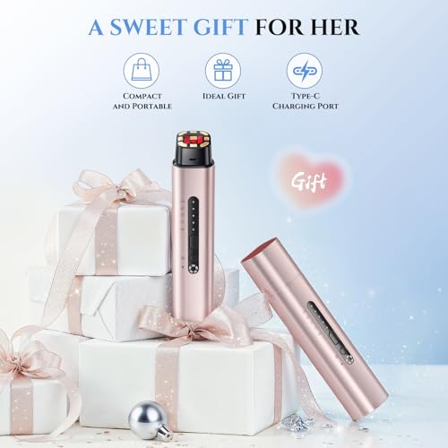 5-in-1 Face Massager - Professional Skin Care Beauty Devices with 5 Modes Function for Face, Neck, and Eye Area