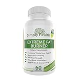 Thermogenic Fat Burner Weight Loss Pills. Extreme Fat Burning Supplement 60 Natural Non-GMO, Sugar Free, Gluten Free, Diary Free Veggie Capsules