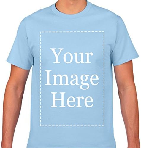 Custom T-Shirt Personalized Shirts Design Your Own Short Sleeve Tee