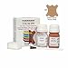 Tarrago Leather Dye Kit with Deglazer and Applicator - Restore & Recolor Shoes, Boots, Purses, Wallets, Jackets, and Furniture - Rich Pigment - 25mL - Bronze #107