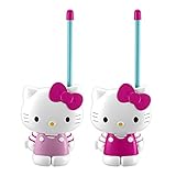 Hello Kitty Walkie Talkies for Kids Static Free Extended Range Kid Friendly Easy to Use 2 Way Walkie Talkies