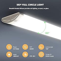 TychoLite 4FT LED Kitchen Puff Ceiling Lights
