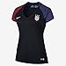 Nike Women's 2016 USA Away Jersey (Black, Red, Blue)(M)