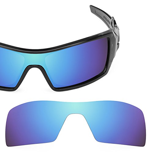 Revant Polarized Replacement Lens for Oakley Oil RigIce Blue MirrorShield