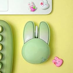 Lomiluskr Cute Bunny Wireless Mouse, Lightweight
