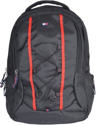 Tommy Hilfiger Alpine 22 Ltrs Black Laptop Backpack (TH/BIKOL01ALP)