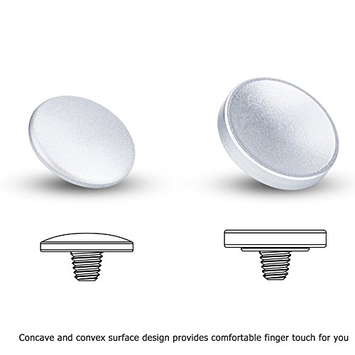 (2-Pack) JJC Camera Soft Shutter Release Button for Fuji Fujifilm X-T3 X-T20 X-T10 X-T2 X-PRO2 X-PRO1 X100F X100T X100S X-E2S X-E3/Sony DSC-RX1R II RX10 IV III/Lecia M10 M9 M8/Nikon Df F3 and More