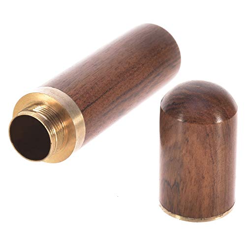 Toothpick Dispenser, 2 Pack Mini Toothpick Holder Portable Toothpicks Box Pocket Case Handmade Craft Outdoor Use