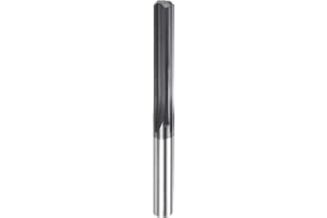 HARFINGTON Carbide Chucking Reamer 0.224"(5.69mm) Dia Straight Flute Straight Shank Machine Reamer Tool for Metal and Lathes 