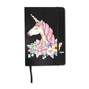 Go Hooked Diary18 Sleeping Unicorn Classic Designer Notebook Dairy – A5 Size, 96 Pages