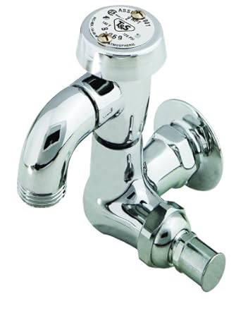 T S Brass B 0720 Sill Faucet With Vacuum Breaker 1 2 Inch Npt