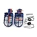XLJOY Aluminium Blue Foot Pegs Rest Footrest FootPegs for Yamaha PW50 PW80 TTR90 Honda CRF CRF80 CRF100F Dirt Bike