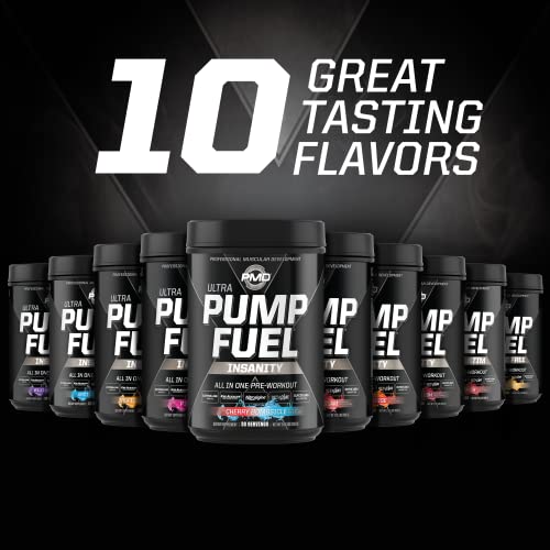 PMD Sports Ultra Pump Fuel Insanity Pre Workout Drink Mix For Energy