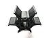 Boat Motor Water Pump Impeller 6L2-44352-00 18-3065 for Yamaha 2-stroke 20hp 25hp Outboard Motor 6L2-44352-00-00