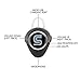Bluetooth headset, CSBROTHER Mini Bluetooth Earphones V4.1 Wireless Sport Stereo Headphones Earpiece for iPhone 6s Plus Samsung Galaxy S6 S5 and Android Phones(Black)