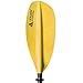 Leader Accessories Kayak Paddle Aluminum Shaft PP Blade Yellow 87 inches for Kayaking Boating