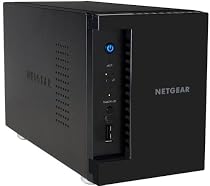 NETGEAR ReadyNAS 312 2-Bay Network Attached Storage for Small Business and Home Users, Diskless (RN31200-100NAS)