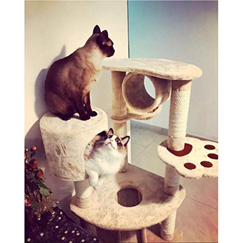 FTFDTMY-Mehrschichtiger-Katzenkletterrahmen-groer-Kratzbaum-im-Innenbereich-Einteilige-Katzenhaus-Sisal-Sule-Katzen-Sprungplattform-Farbe-C