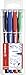 STABILO Fineliner with Cushioned F-Tip SENSOR F - Pack of 4 - Green, Red, Blue, Black