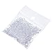 Outus 500 Pcs Earring Backs for Studs Soft Earring Stoppers Backings Clear Safety Back Pads Replacement for Hoops Fish Hook Jewelry Accessories