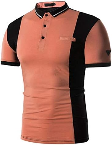 T Shirts for Men,AOJIAN Short Sleeve Shirts Patchwork Button Pocket Tunic Blouses Vest Tank Tops