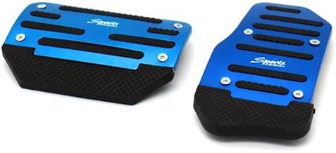 Vehicle Automatic AT Car Brake Accelerator NonSlip Pedal Pad Blue