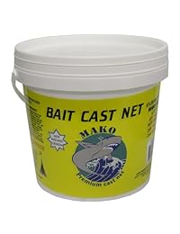 Lee Fisher Nylon Net fundido, 4 pies 3 8 inch cbt sn4