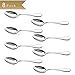 FAZA Demitasse Espresso Spoons,Mini Coffee Spoons,4.7 inches Stainless Steel Spoons Dessert Spoons Bistro Small Spoons Appetizer Spoons-8pcs