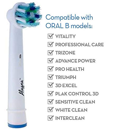 4 Replacement+Crossaction+Toothbrush+Toothbrushes+CrossAction