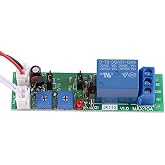 DC 5V 12V 24V Adjustable Cycle Trigger Delay Timing Timer Relay On/Off Switch(DC12V 0-120min Adjustable)