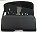 Premium Plus Size Leather Pouch for Samsung Galaxy S3/Samsung Galaxy S4. Fit to the phone with the OutterBox Case on