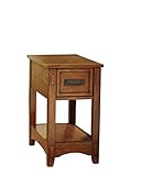 Ashley Furniture Signature Design - Breegin Chairside End Table - 1 Drawer - Contemporary - Brown (Misc.)