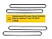 Upper and Lower Gasket Replacements for FoodSaver (4 Foam Gaskets) - Fits V2200, V2400, V2800, V3000, V3200 Series Vacuum Sealers (Replaces Food Saver T910-00075) by OutOfAir primary