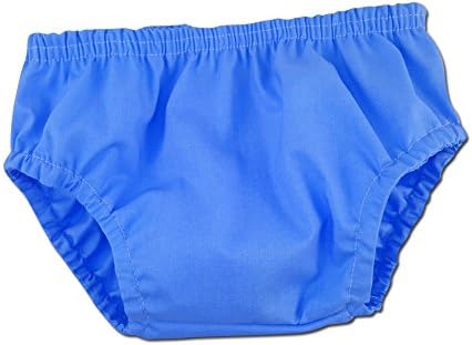 Juxby Kids Sky-Boy's Solid Sky Blue Diaper Cover -12m
