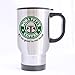 Nice Boba Fett's Coffee Mug - 100% Stainless Steel Material Travel Mugs - 14oz sizes