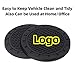 AOOOOP Car Interior Accessories Cup Holder Insert Coaster - Silicone Anti Slip Cup Mat for Honda Civic Accord Fit Insight Clarity CR-V HR-V Pilot Passport Odyssey (Set of 2, 2.75